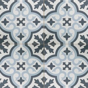 Керамогранит VENICE Sky Blue Black Pre-cut 45x45